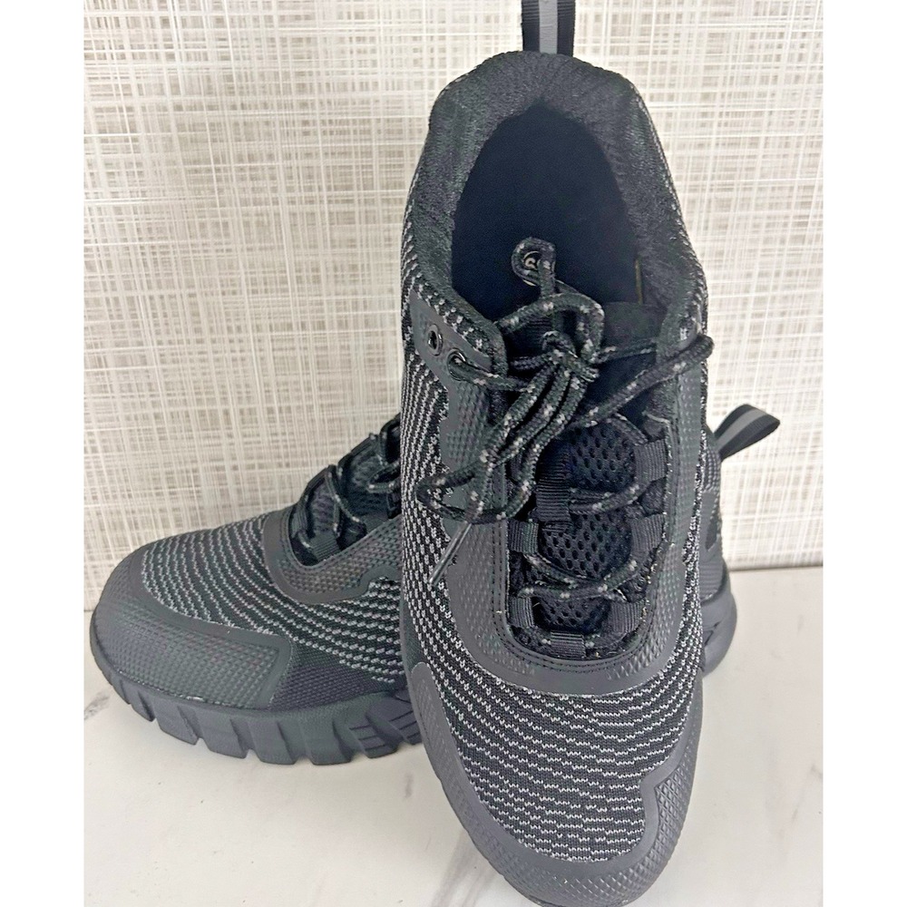 Work Safety Shoes Sneakers Steel Toe Shoes Men's 6, Womens 8 Black Unbranded BxY